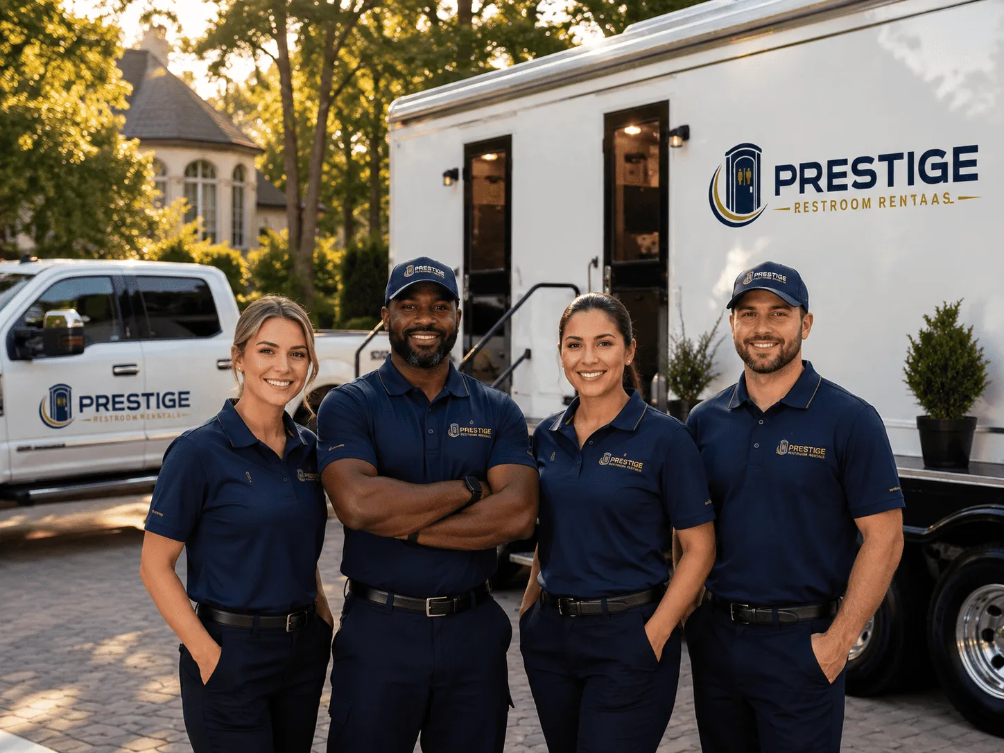 Trusted Luxury Portable Restrooms company in Crestline, OH